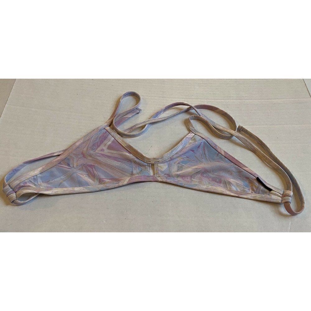 Jolyn X Malice Tie Back‎ Bikini Top Sz S Jolyn